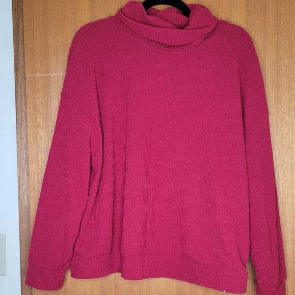 Cranberry Red Sweater - Picture 1 of 4
